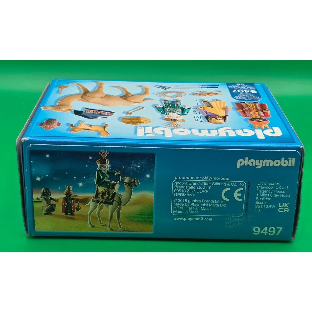 Playmobil Christmas Three Wise Kings 9497 58pc Set Nativity Magi Camel Figures